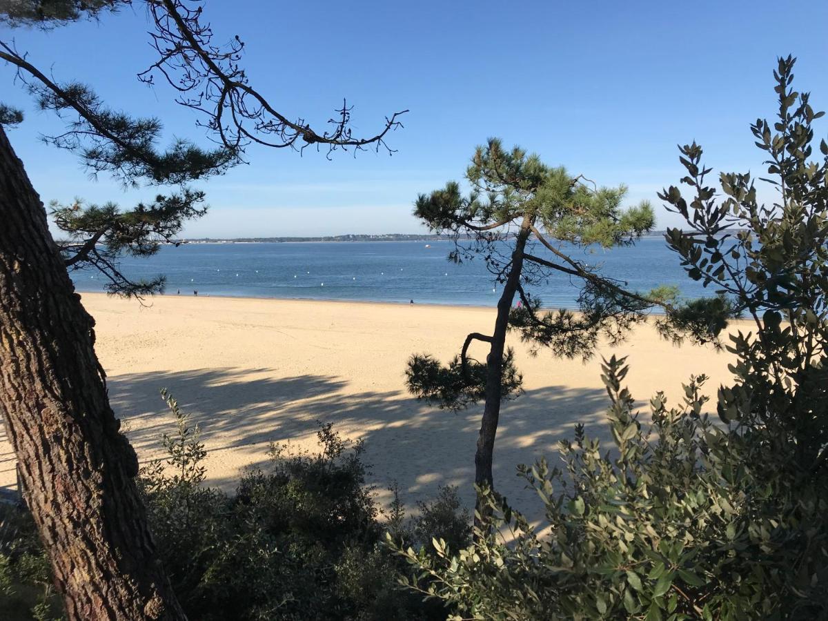 Appartement Les Pieds Dans L Eau Acces Direct Plage Pereire, Parking Gratuit ,Wifi Arcachon Exterior photo