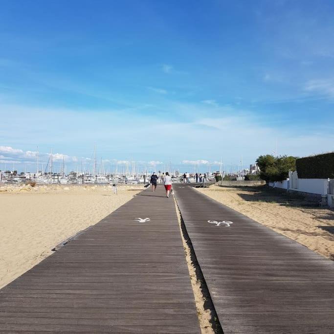 Appartement Les Pieds Dans L Eau Acces Direct Plage Pereire, Parking Gratuit ,Wifi Arcachon Exterior photo